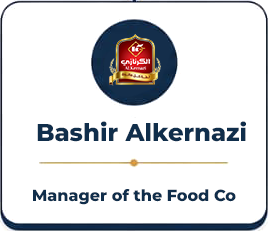 Bashir AlKernazi, Food Industries Manager